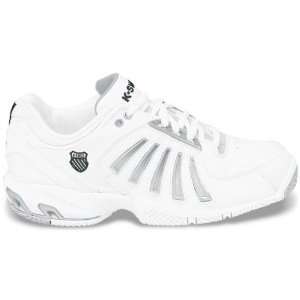  K Swiss Mens K Force Tennis Shoe (White/ Black) Sports 