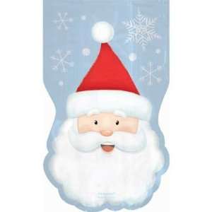  Whimsical Santa Die Cut Party Bags 20ct Toys & Games