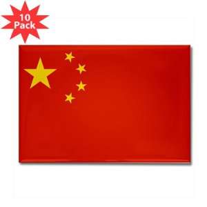    Rectangle Magnet (10 Pack) Chinese China Flag HD: Everything Else