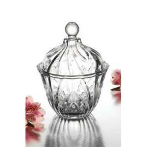  PAVONE COVERED CRYSTAL BOWL   Candy Dish
