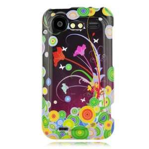 FLOWER ART Design Faceplate Cover Sleeve Case for HTC 6350 INCREDIBLE 