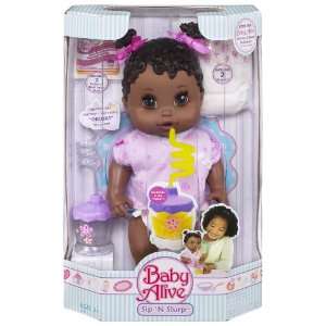  Baby Alive Sip and Slurp   African American Toys & Games