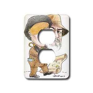    Sean Connery Colvin   Light Switch Covers   2 plug outlet cover