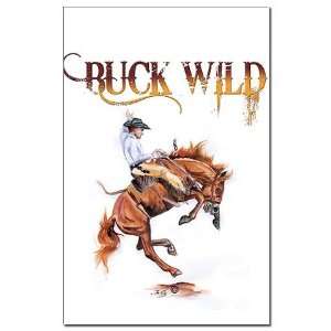  Buck wild Horse Mini Poster Print by  Patio 