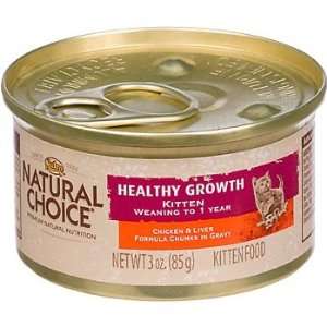 Natural Choice Healthy Growth Kitten Chicken and Liver 