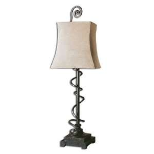  Uttermost Wrapped Spiral Buffet Lamp