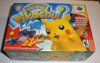 N64 Hey You, Pikachu Factory Sealed NOS 045496870768  