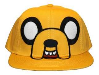  Adventure Time Jake Face Adult Adjustable Flat Bill Hat 
