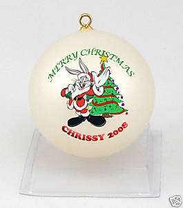 Personalized Bugs Bunny Ornament( Add any Text)  