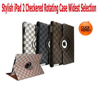 Click the link below if you need Stylish Checkered iPad 2 rotating 