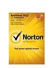 NEW NORTON ANTIVIRUS 2012 1 PC / USER WITH ANTISPYWARE 1 Year of 