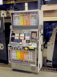IGT Slot Machine,Chaos Wild, 3 Reels, White Cabinet, Coinless, 120v 