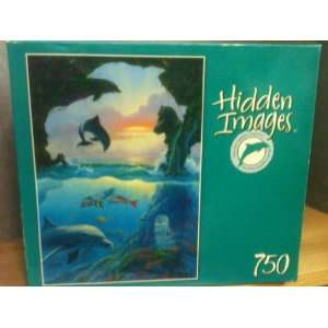   The Wave   Find the Hidden Horses Puzzle   750 Pieces Toys & Games