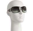 marc by marc jacobs teal plastic wrap sunglasses