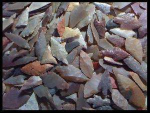 STONE AGE ANCIENT NEOLITHIC STONE ARROWHEADS (QUALITY)  