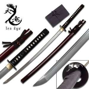    Sharp Damascus Steel Katana Sword All Hand Made