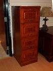Drawer Cherry File Cabinet, Chesnut Lateral 2 Drawer File Filing 