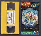   & Stimpy The Classics Volume 1 (VHS 1993 Nickelodeon) space madness