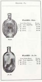 Catalogs 19thc AMERICAN GLASS Factories 1870   1904  