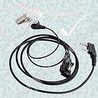 VOX / PTT Headset For Kenwood Two Way Radio 2 PIN Black