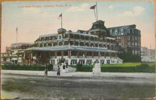1913 Postcard The Coleman House/Hotel  Asbury Park, NJ  