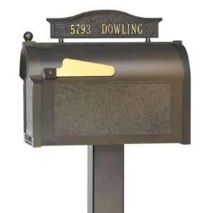  Mailbox Address Topper   Green Patio, Lawn & Garden