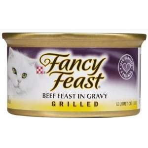 Fancy Feast Grilled Beef Feast in Gravy   24 x 3 oz (Quantity of 1)