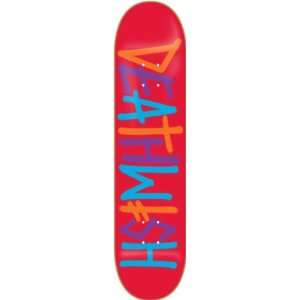   Multi Deathspray Deck 8.0 Red Skateboard Decks