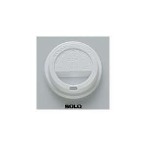  White Plastic Traveler Lid For Hot Paper Cups: Kitchen 