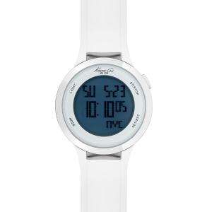 BRAND NEW KENNETH COLE TOUCH SCREEN WHITE RUBBER STRAP KC1666 NEW IN 