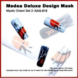    Mystic Orient Set 2 (200 pcs) Medea Deluxe Nail Masks Beauty