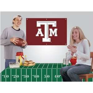    PKTAM Texas A & M Party Kit Banner Flags NCAA: Sports & Outdoors