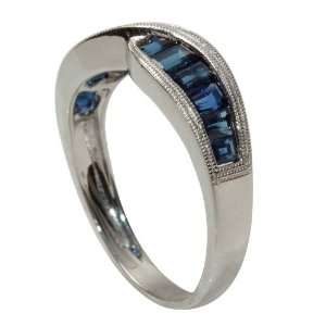  Blue Sapphire and Diamond Designer Ring Pearlzzz Jewelry