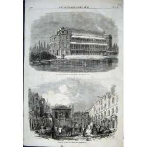  1862 Thomas Hospital Surrey Gardens LyonS Inn Strand 