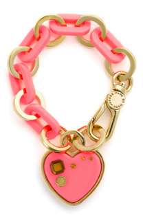 MARC BY MARC JACOBS Big Charms Heart Charm Bracelet  