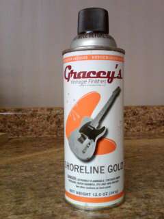   Graceys Guitar Finish Paint Aerosol Spray Can NITRO Project.  