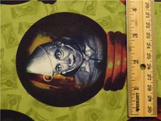 New Wizard of Oz Fabric BTY Dorothy Tin Man Lion Scarecrow Waterglobe 