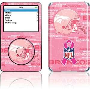  Denver Broncos   Breast Cancer Awareness skin for iPod 5G 