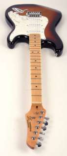 SX HAWK Ultra MN 2 3TS 2 Piece Ash Body Electric Guitar Sunburst New 
