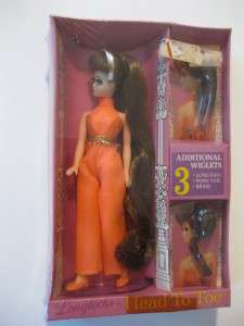 Original Longlocks doll in box dated 1971. Doll has never been opened 
