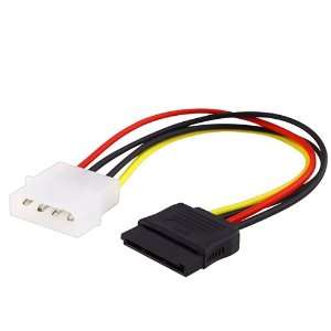  6 inch Internal Power 5.25 M to SATA Cable Electronics
