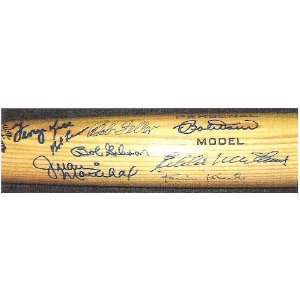 Hall of Famers Multi Signed Baseball Bat   Autographed MLB Bats 