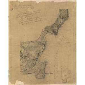  1767 Map New Jersey, Jersey City