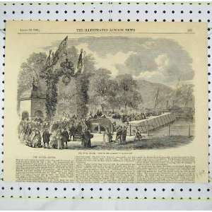  1856 View Royal Cruise Majesty Queen Visit Dartmouth