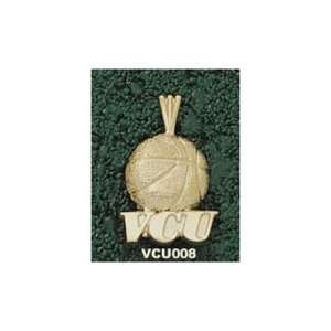 Virginia Commonwealth Rams University VCU Basketball Pendant (14kt 