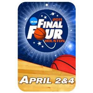 NCAA 2011 Final Four 11 by 17 Wood Sign Traditional Look 