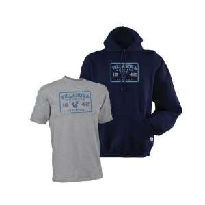  Athletic Villanova Sweatshirt and Tee Combo Pack