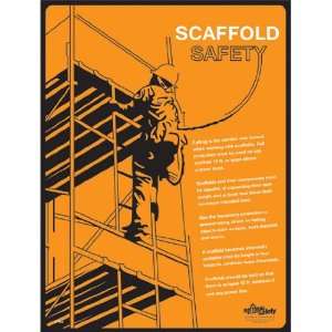 National Safety Compliance Scaffold Safety Poster   24 X 32 Inches 