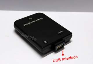   Portable Backup Power 2800mAh Mobile Phone Polymer Charger Blk  