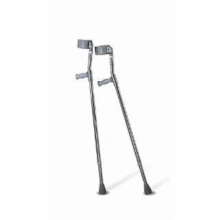  Forearm Crutches 1 pair with shock absorbing tips to 